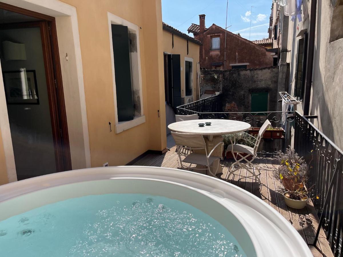 Casa Virginia Direct At The Canal Cannaregio With Own Roof Terrace 威尼斯 外观 照片