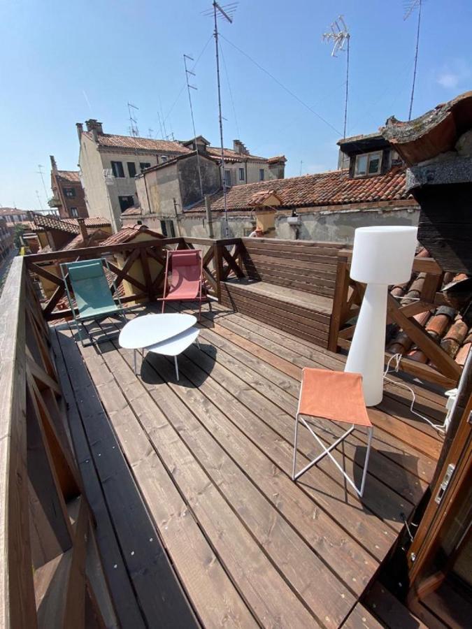 Casa Virginia Direct At The Canal Cannaregio With Own Roof Terrace 威尼斯 外观 照片