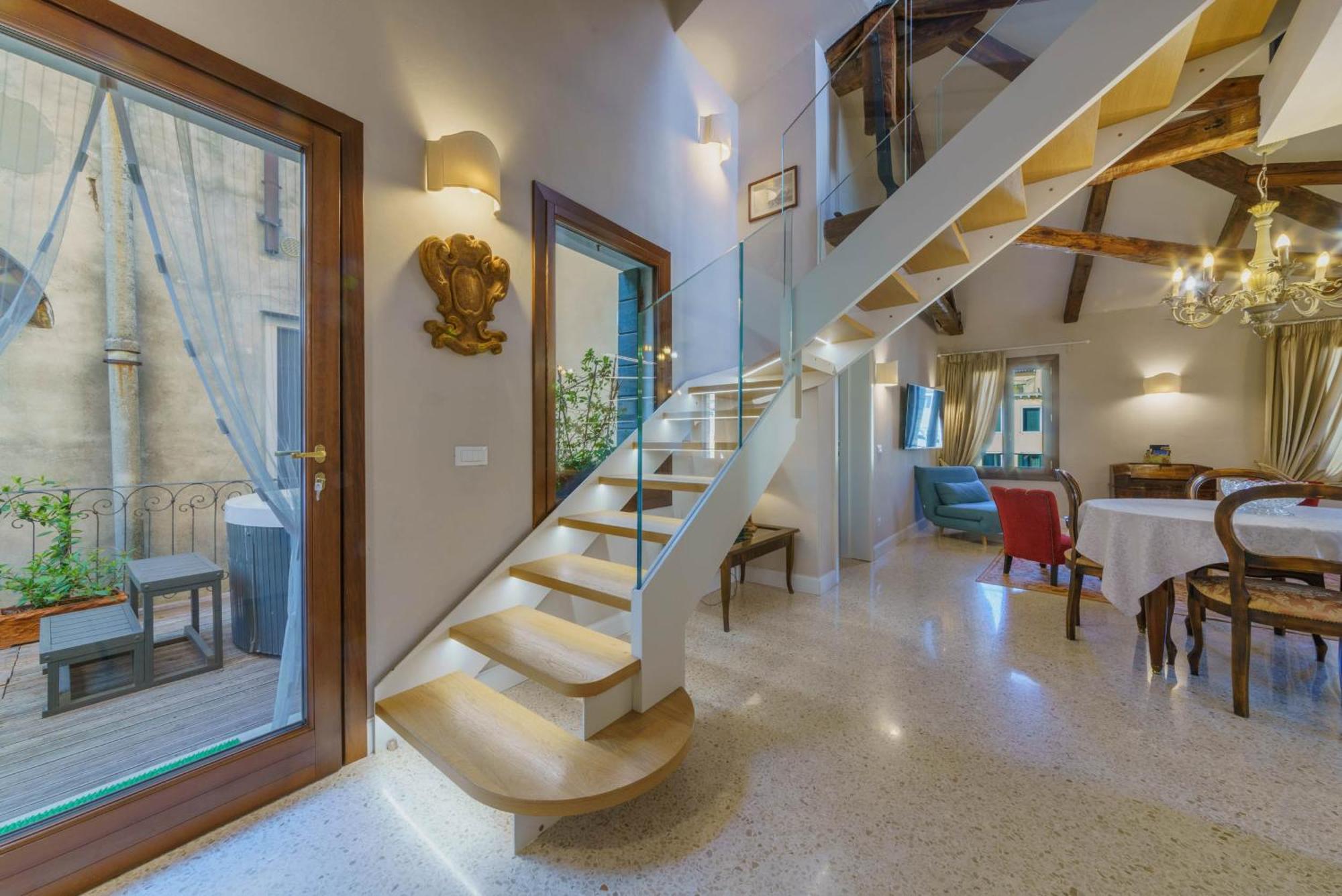 Casa Virginia Direct At The Canal Cannaregio With Own Roof Terrace 威尼斯 外观 照片